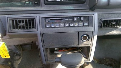 1988-1992 Cutlass 2 Door Trim Bezel Around Radio Surround Dash Panel Oem Gray