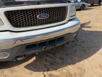 1999-2004 Ford F150 Front Bumper With Brackets Assembly Oem White Yz Xl3Z17757Aa