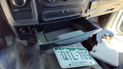2013-2024 Dodge Ram 1500 Slide Out Cubby Oem Dash Black