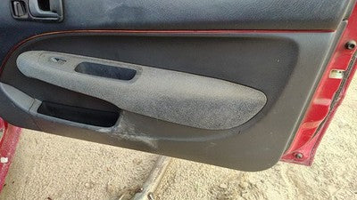 1999-2000 Civic Hx Coupe Passenger Right Door Trim Panel With Switches Gray