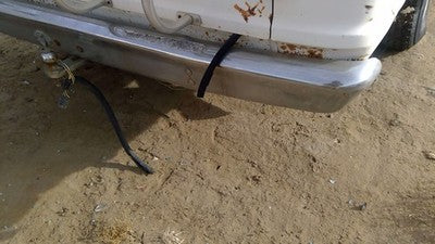 1975-1985 Ford Van E250 Chrome Rear Bumper Assembly With Brackets Oem E8uz17906a