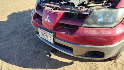 2003-2006 Mitsubishi Outlander Front Bumper Cover Assembly Oem Red Mn133214