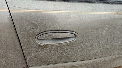 97-05 Century Passenger Right Front Outside Door Handle Dark Bronzemist 76U