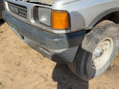 1988-1992 Isuzu Pup Front Bumper With Brackets Assembly Oem Silver 8971283780