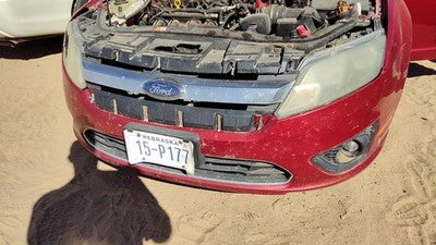 2010-2012 Ford Fusion Front Bumper Cover Assembly Oem Red U6 Ae5Z17D957Baptm
