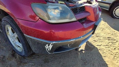 2003-2006 Mitsubishi Outlander Front Bumper Cover Assembly Oem Red Mn133214