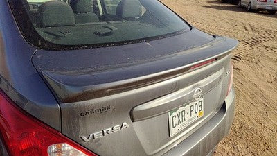 2012-2019 Nissan Versa Rear Spoiler Back Wing Oem Gray Kad 960309Kc1b