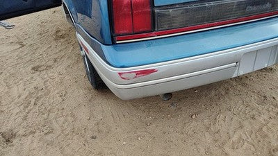 1989-1991 Olds Cutlass Calais Rear Bumper Cover Assembly Oem Back Blue 22548579
