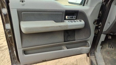 2006-2007 Ford F150 Driver Left Front Door Trim Panel With Master Switch Gray Me
