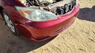 2002-2004 Toyota Camry Front Bumper Cover Assembly Oem Salsa Red 3Q3 52119Aa905