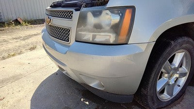 2007-2014 Chevy Tahoe Front Bumper Cover Assembly Oem Silver U726s Cracked