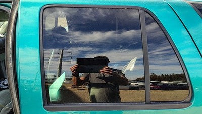 1995-2005 S10 Blazer Driver Left Rear Side Window Door Glass Oem Back 15725917