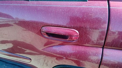 2002-09 Trail Blazer Driver Left Rear Outside Door Handle Back Majestic Red 86U