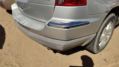 2004-2008 Chrysler Pacifica Rear Bumper Cover Assembly Oem Back Silver Ps2