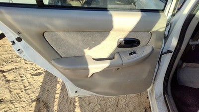 01-03 Hyundai Elantra Driver Left Rear Inside Door Trim Panel Only Oem Back Tan