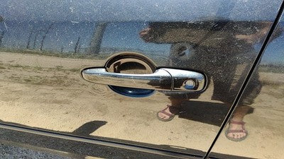 2004-09 Mazda 3 Driver Left Front Outside Door Handle Oem Black 16W Gj6a59410rpz
