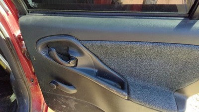 03-05 Cavalier Passenger Right Rear Inside Door Trim Panel Back Graphite 12C