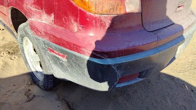 2003-2006 Mitsubishi Outlander Rear Bumper Cover Assembly Oem Back Red Mn133226