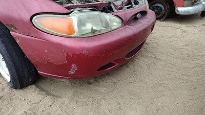 1997-2002 Ford Escort Front Bumper Cover Assembly Oem Red F7Cz17757Aa
