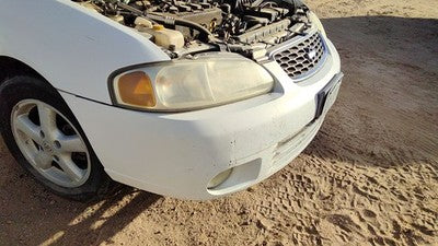 2000-2003 Nissan Sentra Front Bumper Cover Assembly Oem White Qm1 Gxe F20225m125