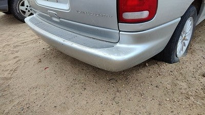 1996-2000 Chrysler Town & Country Rear Bumper Cover Assembly Oem Back Silver
