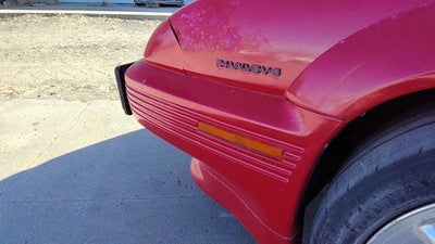 1991-1995 Grand Prix Front Bumper Cover Assembly Oem Red 2 Door 10252361