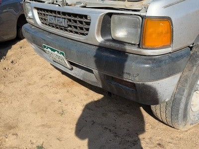 1988-1992 Isuzu Pup Front Bumper With Brackets Assembly Oem Silver 8971283780