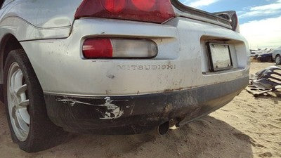 2000-2005 Mitsubishi Eclipse Rear Bumper Cover Assembly Back A68 Sterling Silver