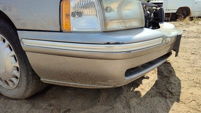 1997-1999 Cadillac Deville Front Bumper Cover Assembly Oem 46A Beige 25666223