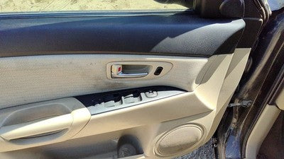 07-09 3 Driver Left Front Inside Door Trim Panel With Master Switch Beige Br7