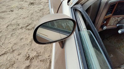 1978-1985 Chevy Malibu Driver Left Side Mirror Door Mounted Oem Tan 4 Door