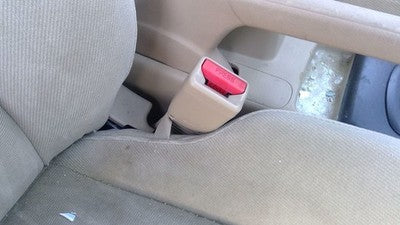2001-2005 Honda Civic Passenger Right Front Seat Belt Buckle Receiver Oem Tan