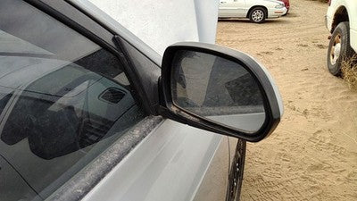 2001-2006 Hyundai Elantra Passenger Right Side Mirror Door Mounted Oem Silver