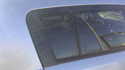 10-16 Kia Sportage Passenger Right Rear Vent Window Back Door Glass With Frame