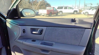 2000-2002 Ford Taurus Passenger Right Front Door Trim Panel With Switches Gray