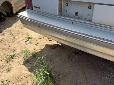 1986-1989 Olds 88 Rear Bumper Cover Assembly Oem Back Silver 22525201