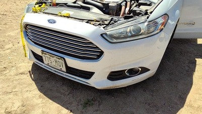 2013-2016 Ford Fusion Front Bumper Cover Assembly Oem White Yz Ds7Z17D957Aaptm