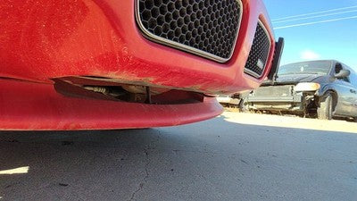 1991-1995 Grand Prix Front Bumper Cover Assembly Oem Red 2 Door 10252361