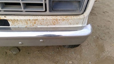 1979-1991 Ford Van E250 Lower Trim Strip Below Grille Oem White D9uz8200a