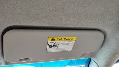 2004-2009 Mazda 3 Passenger Right Sun Visor Oem Black Br6 Ban869270c77