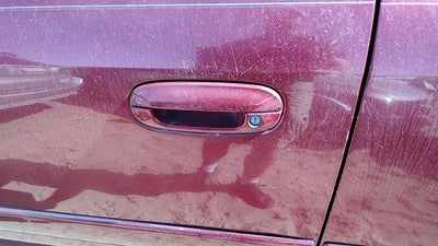 02-09 Chevy Trail Blazer Driver Left Front Outside Door Handle Majestic Red 86U