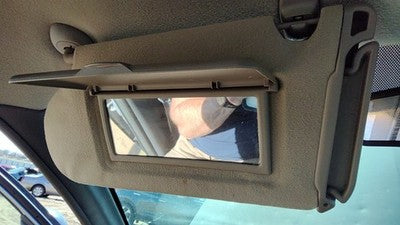 2000-2002 Oldsmobile Intrigue Driver Left Sun Visor Oem Gray 14B 10309647