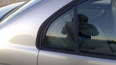 2001-05 Honda Civic Passenger Right Rear Vent Window Back Door Glass With Frame