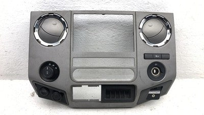 14-16 F250 Trim Bezel Around Radio Surround Dash Panel Gray 3S 6.7L Powerstroke