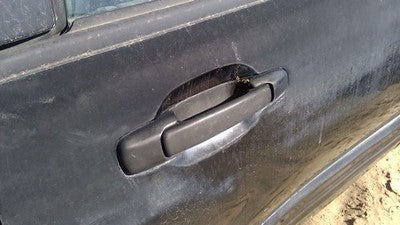 1998-2002 Subaru Forester Passenger Right Rear Outside Door Handle Back Black