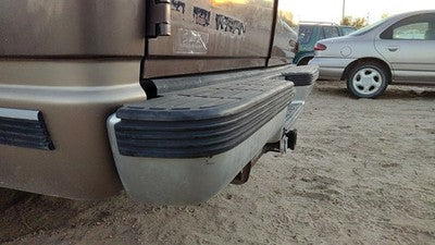 1992-1999 Chevy Suburban Rear Bumper Assembly With Brackets Oem Chrome Step