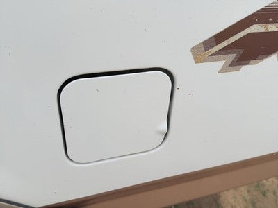 1997-1999 Ford F250 Fuel Tank Door With Hinge Gas Lid Oem Filler Tan White Dy