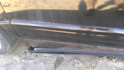 2001-2002 Subaru Forester Driver Left Front Moulding From Door Trim Strip Black