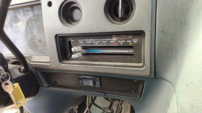 1991-1996 Gmc Van 3500 Temperature Control Module In Dash Heater Ac Head Unit