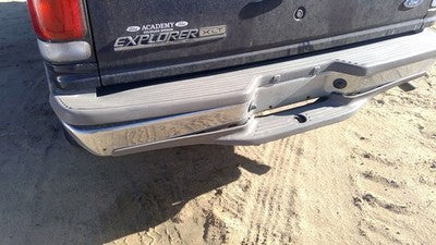 1995-1997 Ford Explorer Chrome Rear Bumper Assembly With Brackets Oem Xlt